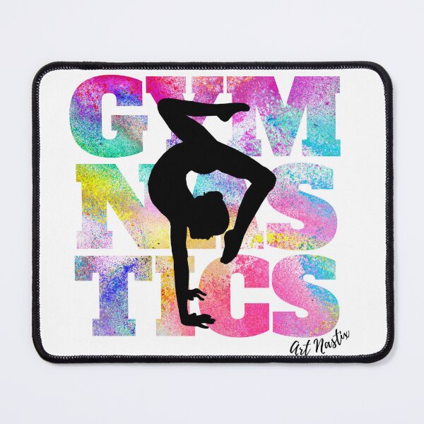Item preview, GYMNASTICS silhouette art  designed and sold by ArtNastix.