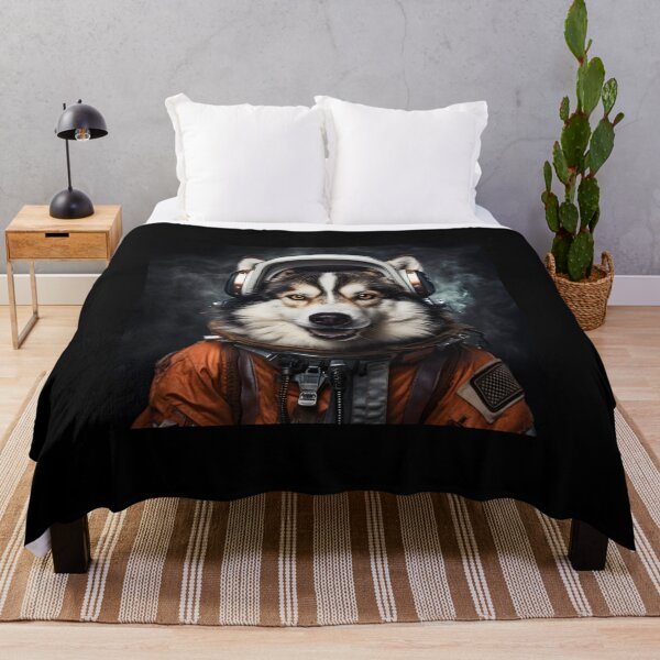 Item preview, Astro Dog - Siberian Huskie designed and sold by Merchgard.