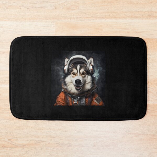 Item preview, Astro Dog - Siberian Huskie designed and sold by Merchgard.