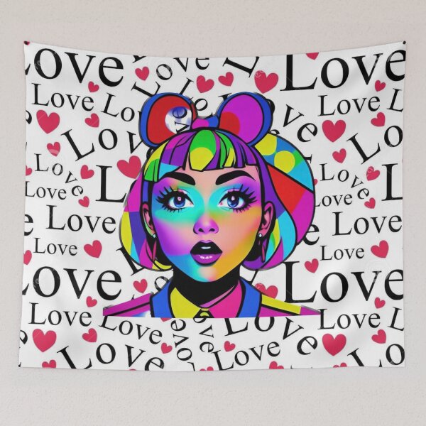 Item preview, Love Life Pop Art  designed and sold by UllaSformat.