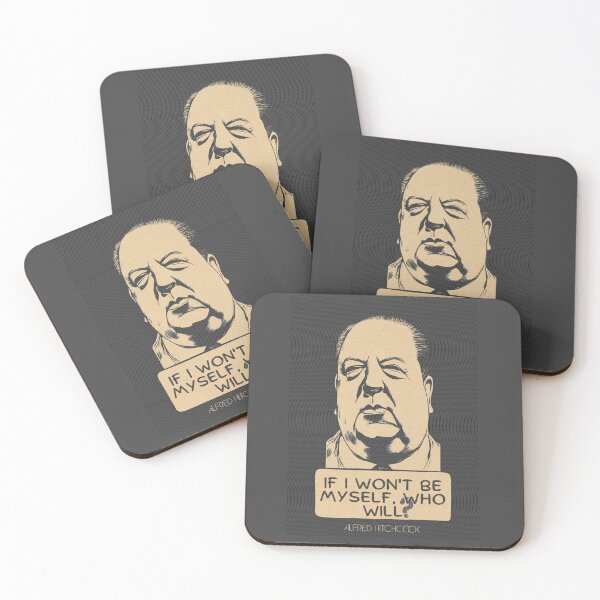 Item preview, I won't be myself, who will? Alfred Hitchcock quote BY CALLISC designed and sold by Calliope Cr ⭐⭐⭐⭐⭐.