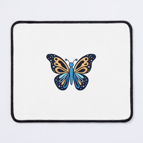 Item preview, Butterfly Blue Orange Black designed and sold by Cato99.