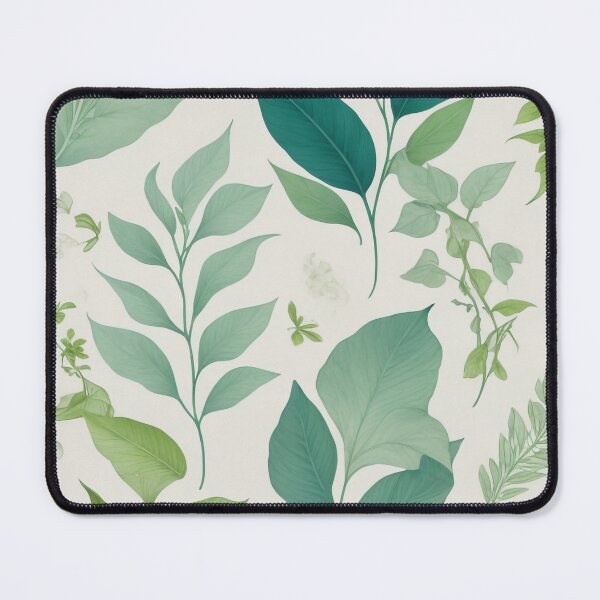 Item preview,  #4 "Nature-Inspired Design: Harmonious Patterns of Leaves, Flowers, and Waves for Soothing Aesthetics" designed and sold by CyberCollective.