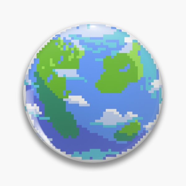 Item preview, Pixel Earth designed and sold by PixelCaravan.