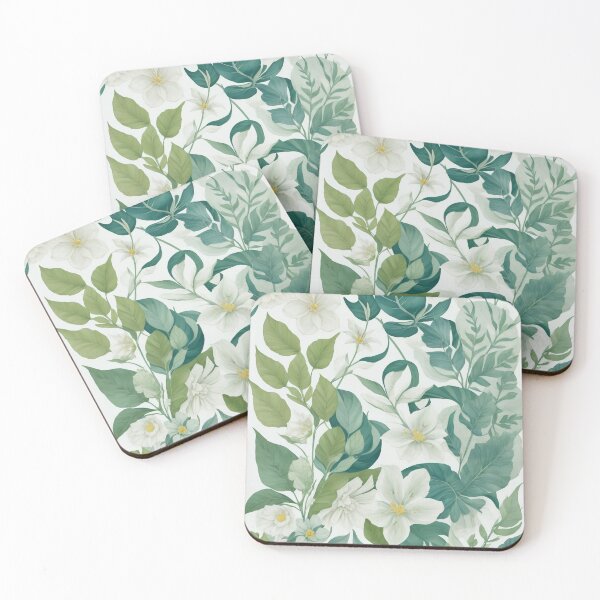 Item preview, #5 "Nature-Inspired Design: Harmonious Patterns of Leaves, Flowers, and Waves for Soothing Aesthetics" designed and sold by CyberCollective.