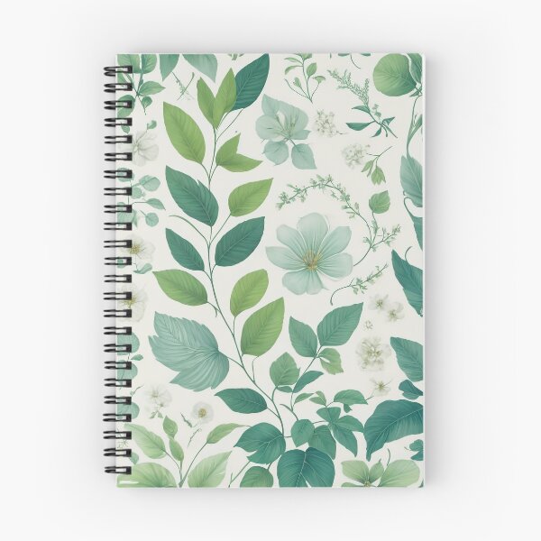 Item preview, #6 "Nature-Inspired Design: Harmonious Patterns of Leaves, Flowers, and Waves for Soothing Aesthetics" designed and sold by CyberCollective.