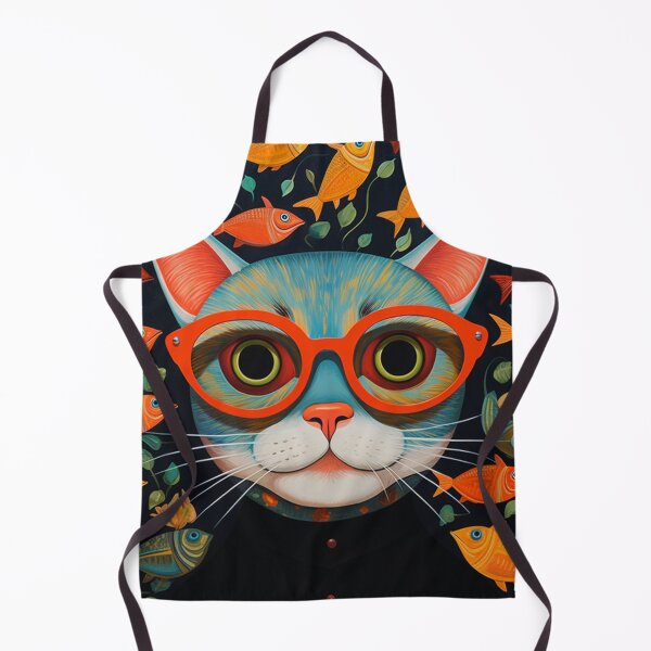 Item preview, "Cat in Fish Heaven" designed and sold by HUNZINATOR.