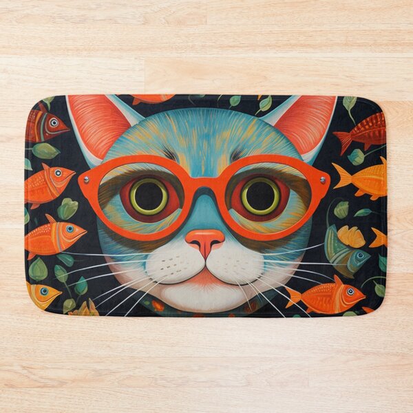 Item preview, "Cat in Fish Heaven"  designed and sold by HUNZINATOR.