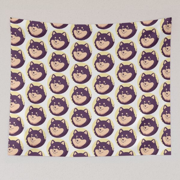Item preview, Cute cartoon finnish lapphund Dog designed and sold by Yaragold.