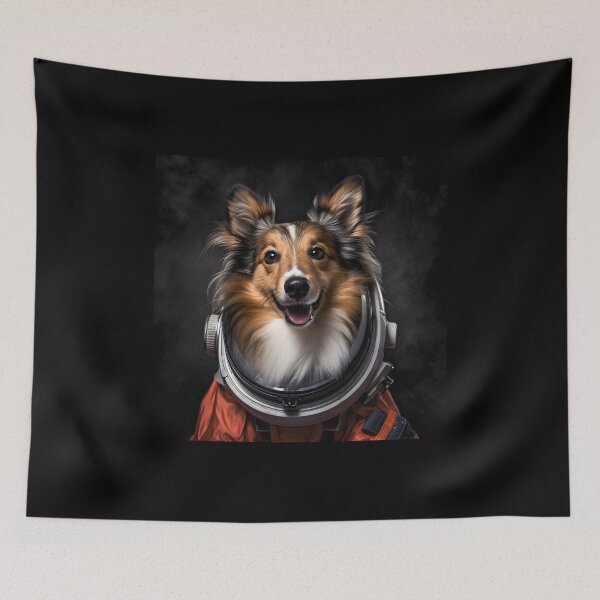Item preview, Astro Dog - Shetland Sheepdog designed and sold by Merchgard.