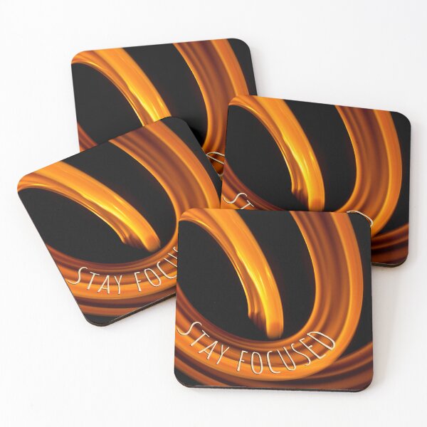 Item preview, Stay focused on an orange curl designed and sold by studio468.