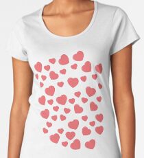 hearts Women's Premium T-Shirt