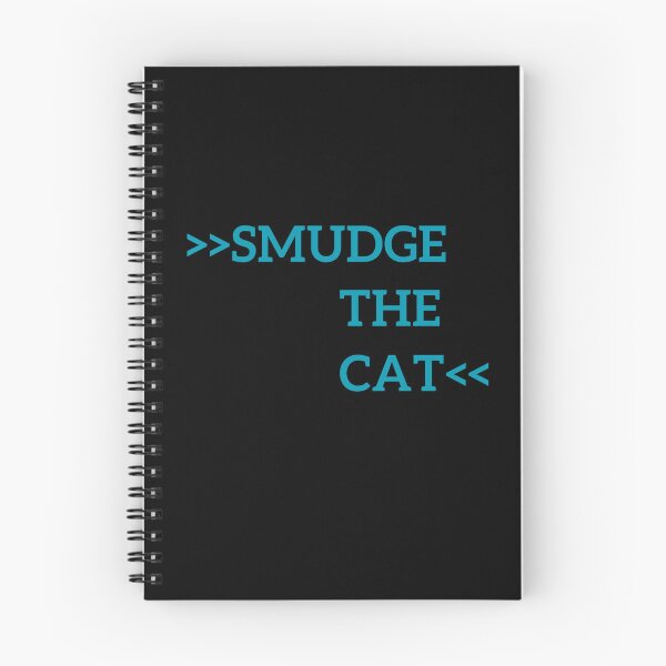 Item preview, Smudge The Cat Blue designed and sold by Dawid Przecherka.