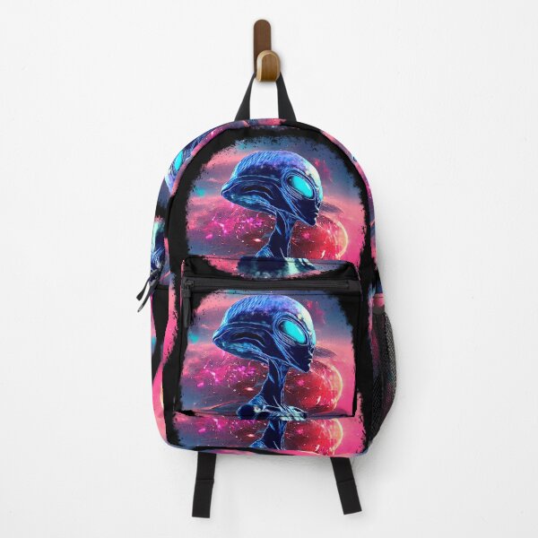 Item preview, Alien Wisdom Psychedelic Scifi Art designed and sold by BluedarkArt.