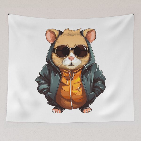 Item preview, Streetwise Hamster Vibes | Hamster Lovers designed and sold by DarcoDesigns.