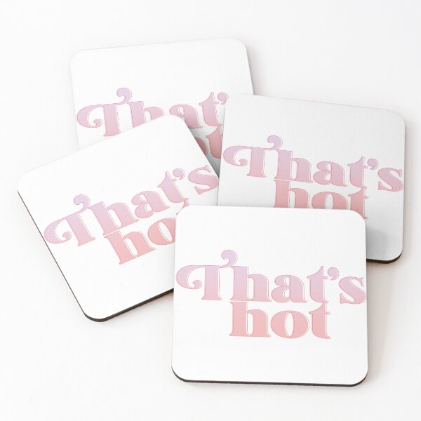Item preview, "That's hot" paris hilton the simple life quote funny pop culture pink designed and sold by aperte.