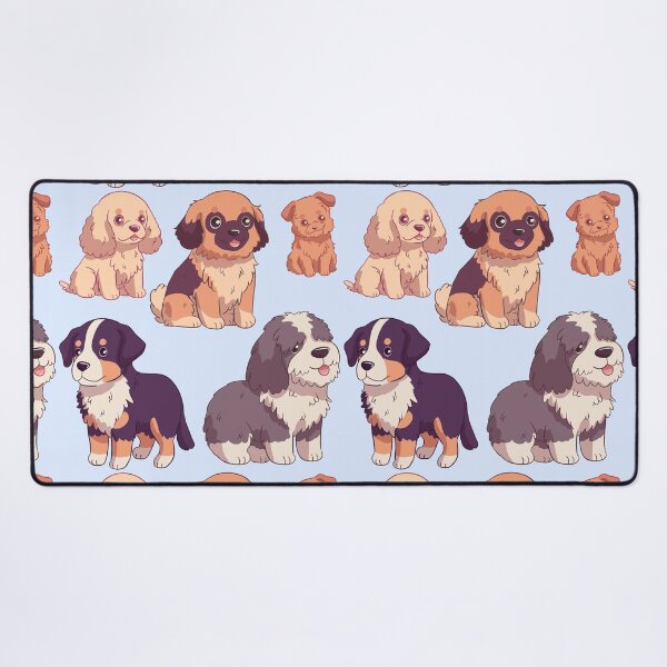 Item preview, Cute kawaii dog breed pattern designed and sold by Yaragold.