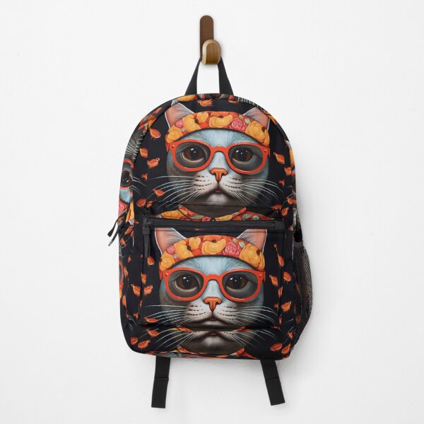 Item preview, "Cat in Flower Bandana"  designed and sold by HUNZINATOR.