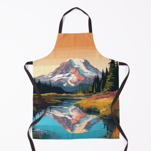 Item preview, Mount Rainier Sketch designed and sold by skgadgets.