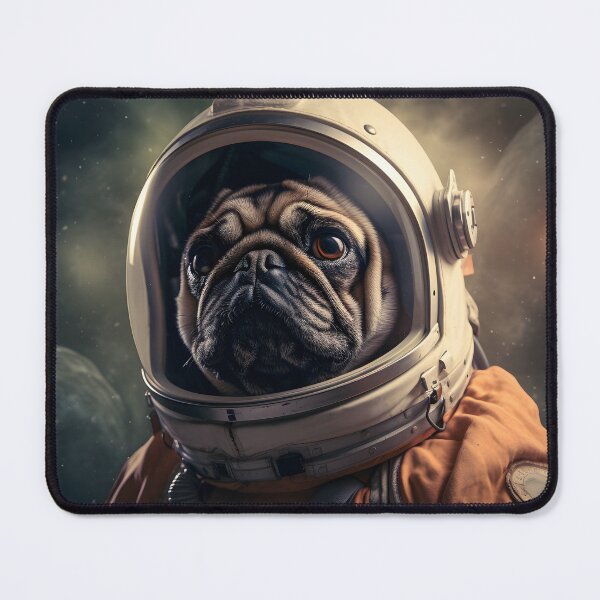 Item preview, Astro Dog - Pug designed and sold by Merchgard.