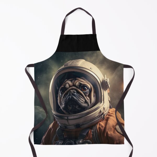 Item preview, Astro Dog - Pug designed and sold by Merchgard.