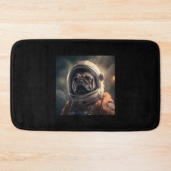 Item preview, Astro Dog - Pug designed and sold by Merchgard.