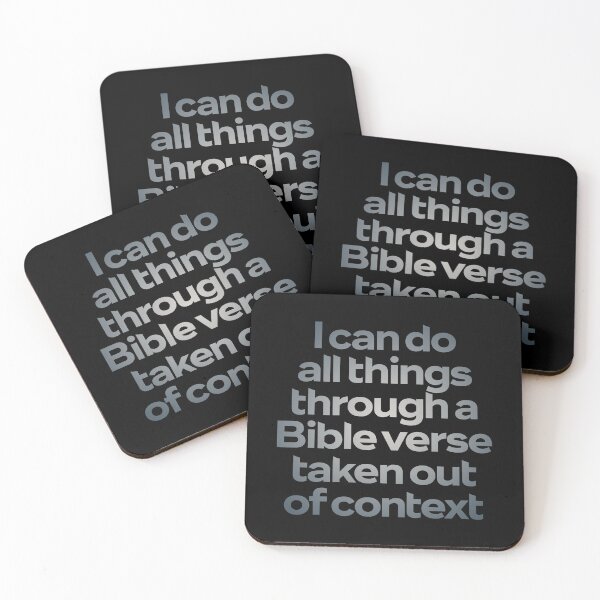 Item preview, I can do all things through a Bible verse taken out of context. v.4 designed and sold by x1brett.