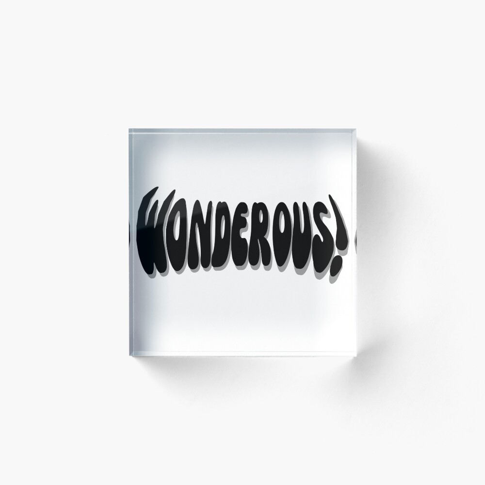 Item preview, Acrylic Block designed and sold by Finds.