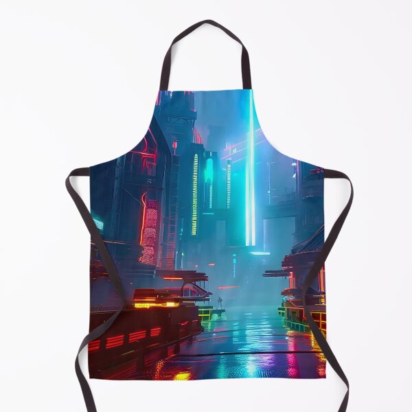 Item preview, Cyber City Quiet Mornings designed and sold by Ink Art Design.