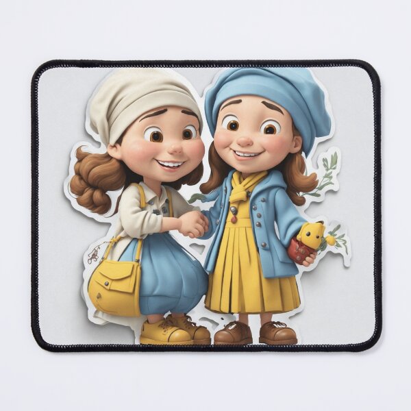 Item preview, Create stickers with cute and inspiring friendship and support. designed and sold by sanek54.
