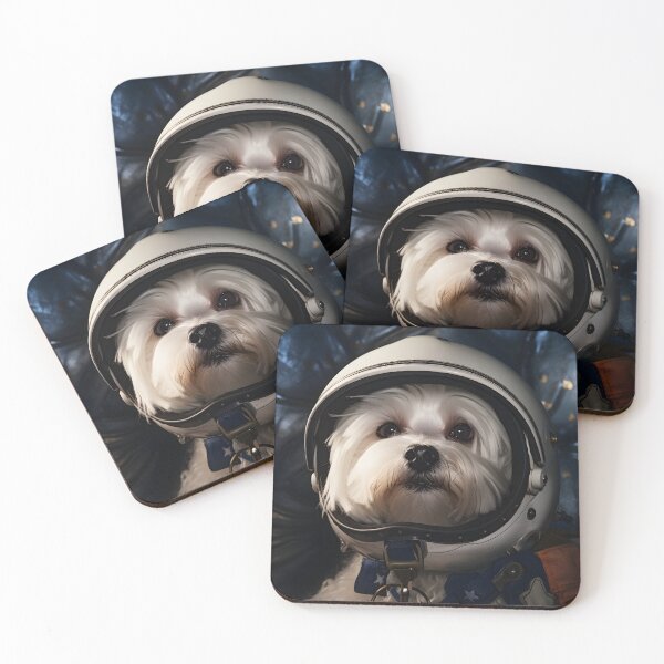 Item preview, Astro Dog - Maltese designed and sold by Merchgard.