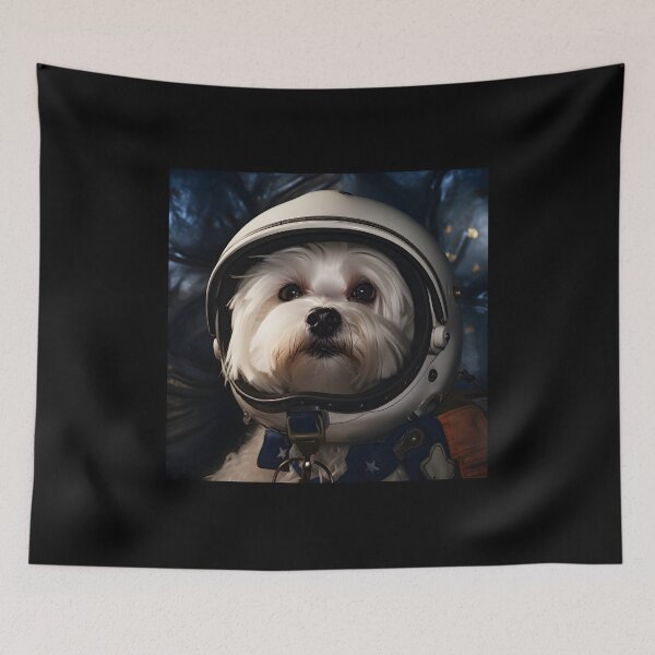Item preview, Astro Dog - Maltese designed and sold by Merchgard.