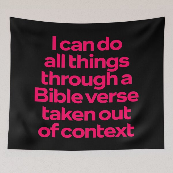 Item preview, I can do all things through a Bible verse taken out of context. v.6 designed and sold by x1brett.