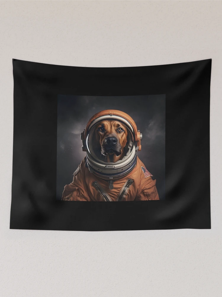 Thumbnail 2 of 3, Tapestry, Astro Dog - Rhodesian Ridgeback designed and sold by Merchgard.
