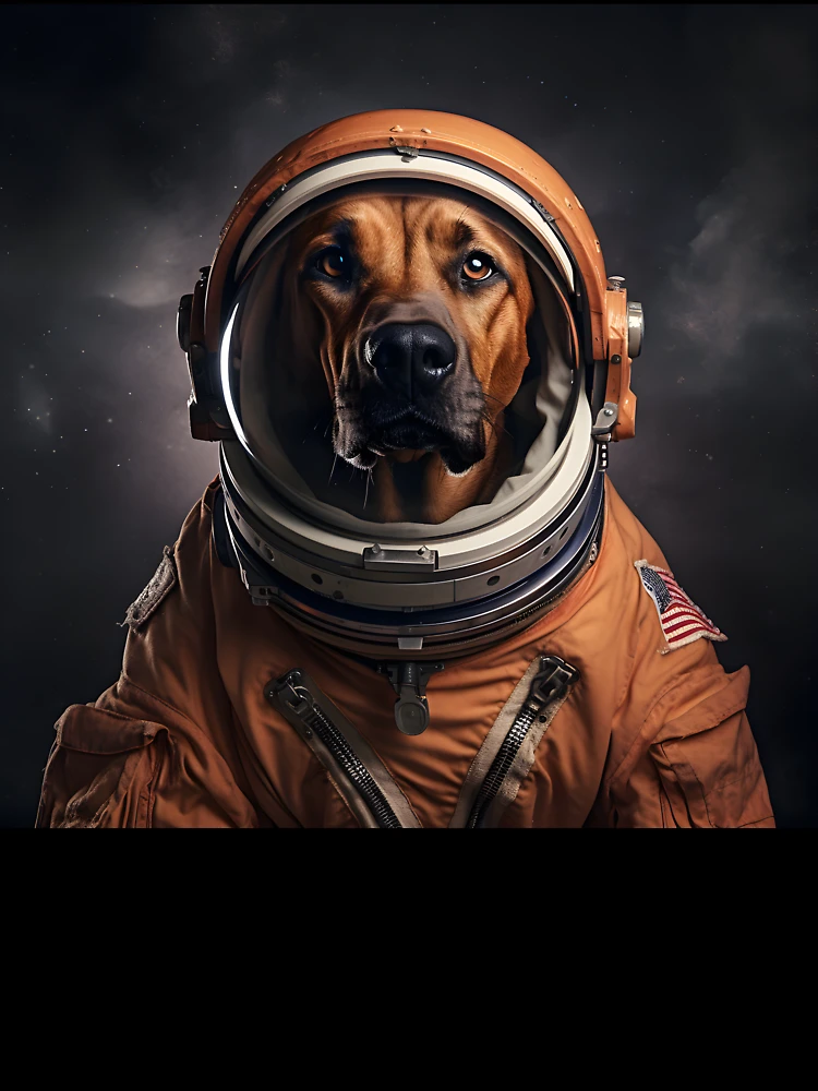 Thumbnail 7 of 7, Oversized T-Shirt, Astro Dog - Rhodesian Ridgeback designed and sold by Merchgard.