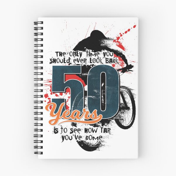 Item preview, Ciclista de montaña - 50 cumpleaños designed and sold by JIGGO.