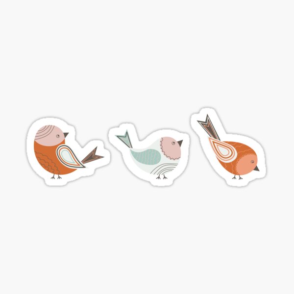 Threebirds Sticker