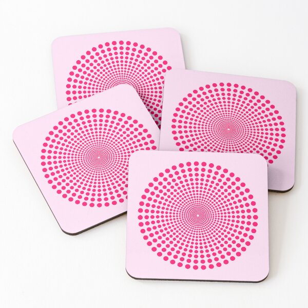 Item preview, Radial Circle of Pink Dots designed and sold by Jeallan Designs.