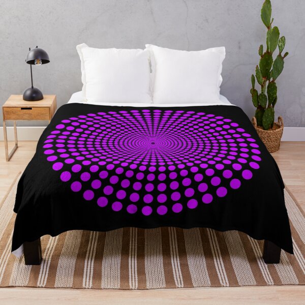 Item preview, Radial Circle of Purple Dots designed and sold by Jeallan Designs.