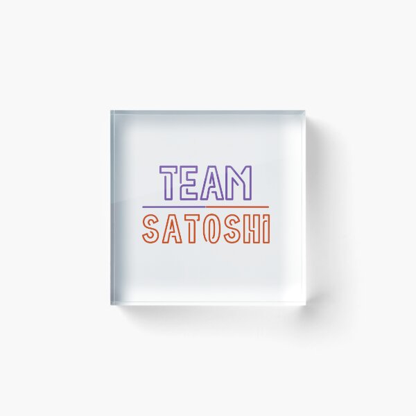 Item preview, Team Satoshi designed and sold by WhitepaperStyle.