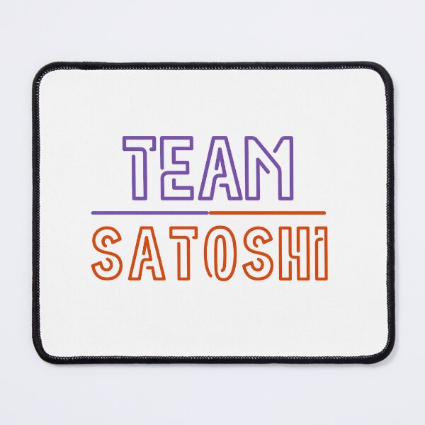 Item preview, Team Satoshi designed and sold by WhitepaperStyle.