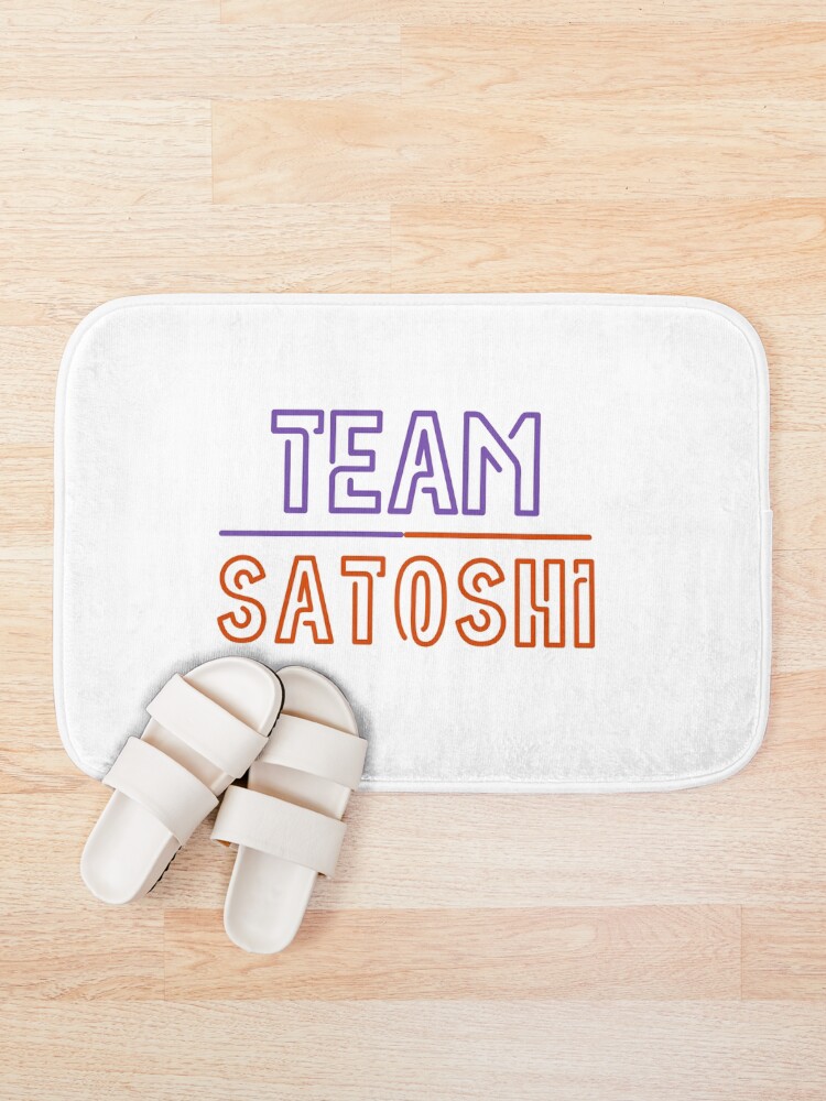 Thumbnail 1 of 6, Bath Mat, Team Satoshi designed and sold by WhitepaperStyle.