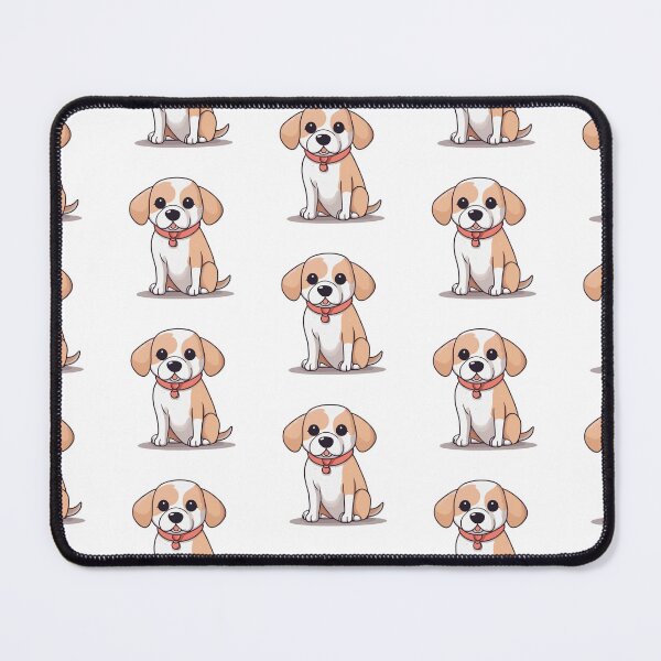 Item preview, Lovely dog with brown patches designed and sold by Realizey.