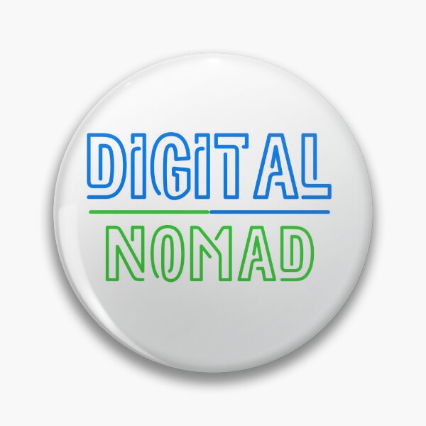 Item preview, Digital Nomad designed and sold by WhitepaperStyle.