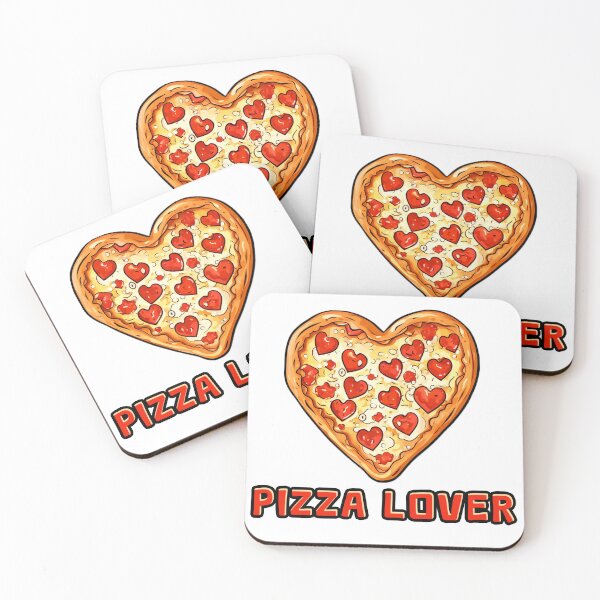 Item preview, Pizza Heart for Pizza Lover Cute Funny Idea designed and sold by LudwikeArts.