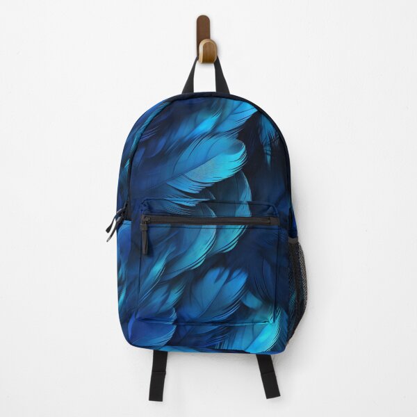 Item preview, Blue Luminescent Feathers Pattern designed and sold by Sturdust.