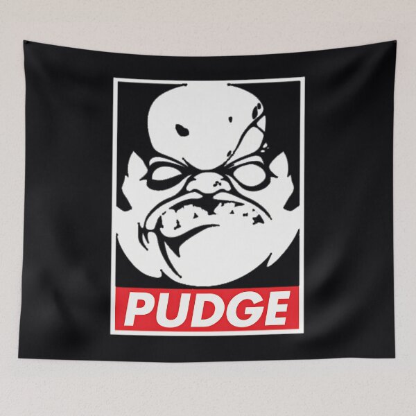 Item preview, Pudge Dota 2 Black Background  	 designed and sold by xnxngirw47.