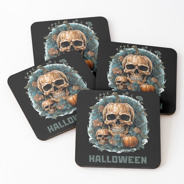 Item preview, Halloween Skull Sublimation Design designed and sold by BabydellArt.