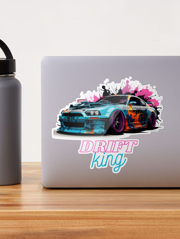 JDM Drift King Thug Life Car Fits Jeep Truck Yeti Window Phone Sticker  Decal