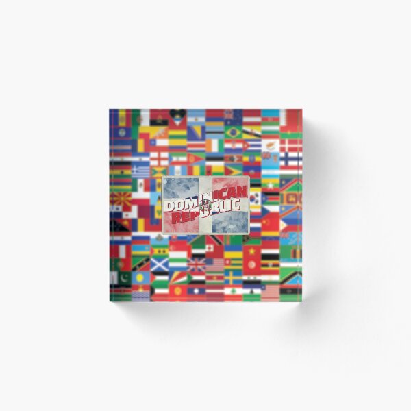 Item preview, The Dominican Republic Vintage style retro souvenir designed and sold by DeveloperProp0.
